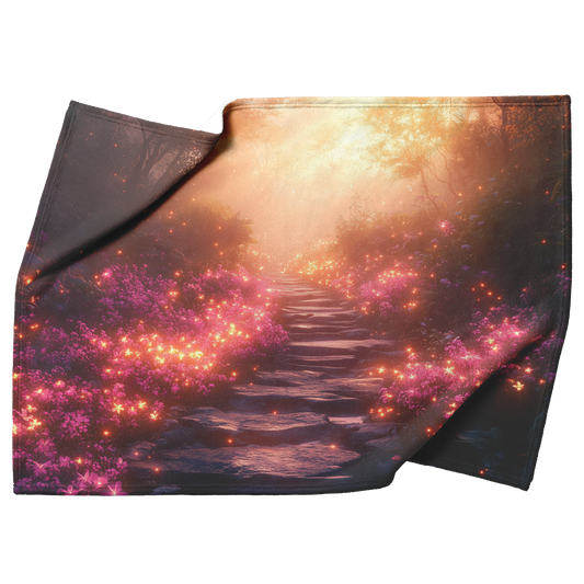 Glowing_Jasmine_Flowers_by_Stone_Path_wi_H_Blanket_Top_Bottom_Folds_Mockup.png