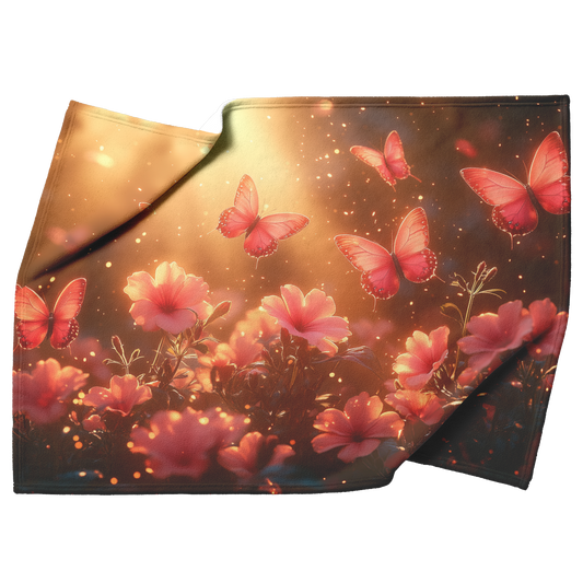 Glowing_Pink_and_Red_Geraniums_with_Butt_H_Blanket_Top_Bottom_Folds_Mockup.png