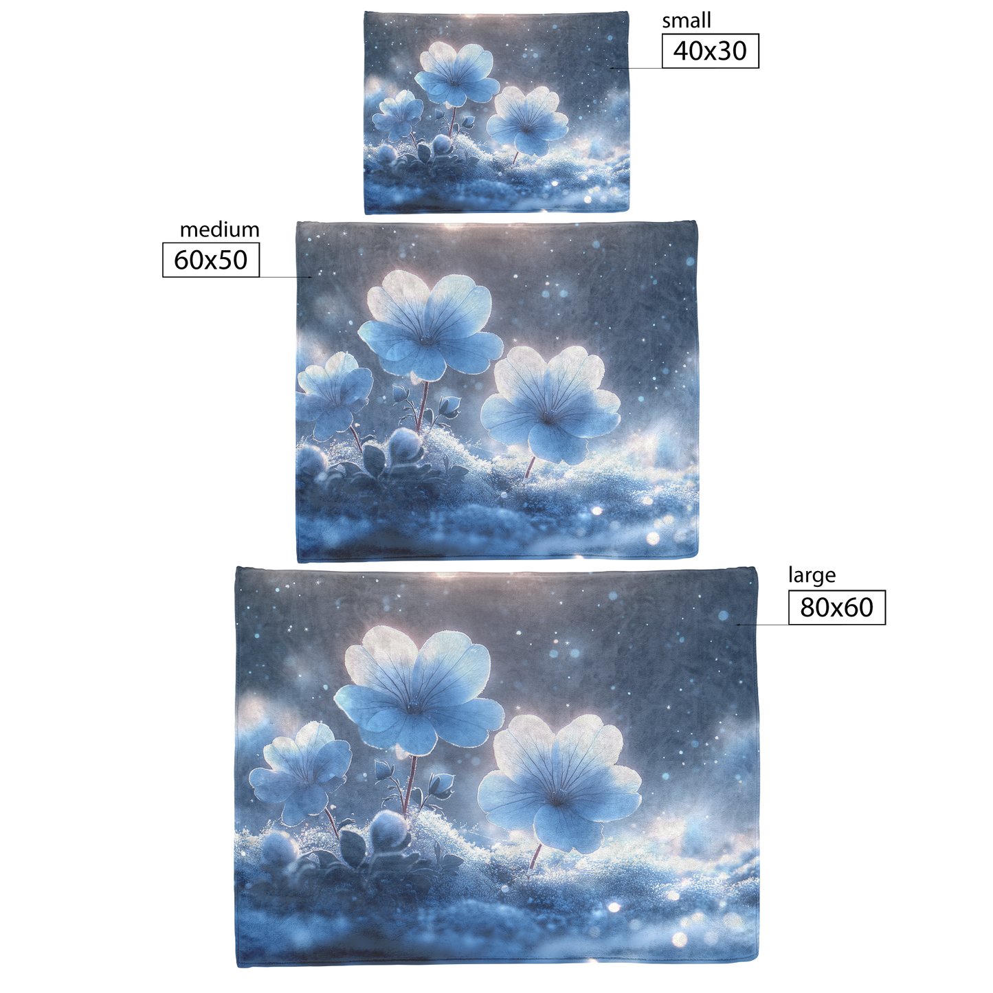Glowing_White_Geraniums_in_Frost_Meadow__H_Blanket_Size_Options_Mockup.png