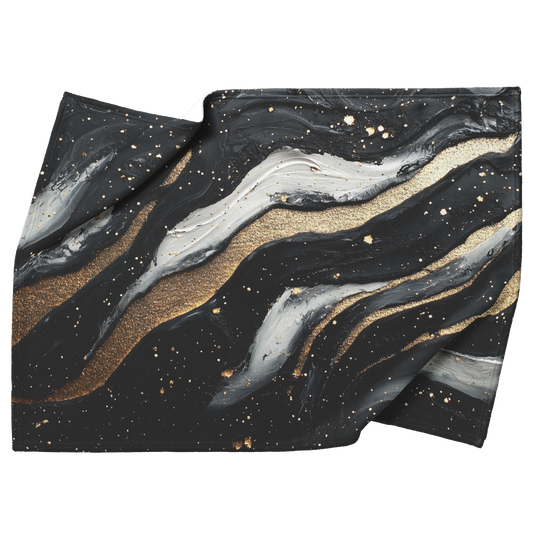 Glowing_Zebra_Print_With_Classic_Black_a_H_Blanket_Top_Bottom_Folds_Mockup.png