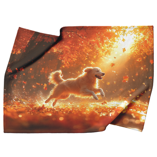 Golden_Retriever_in_Autumn_Forest_with_O_H_Blanket_Top_Bottom_Folds_Mockup.png