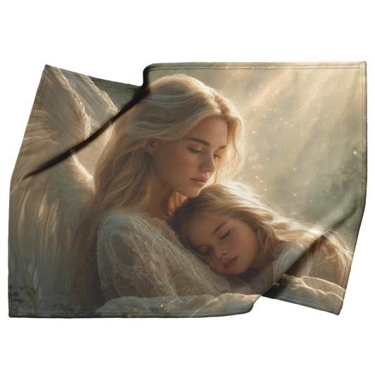 Guardian_Angel_With_Glowing_Wings_Watchi_H_Blanket_Top_Bottom_Folds_Mockup.png