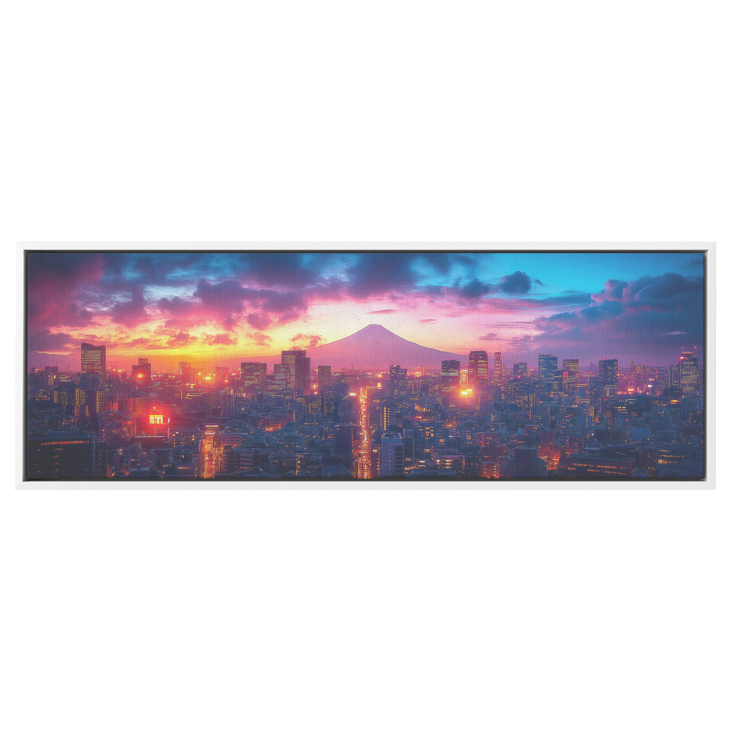 Nighttime_View_of_Tokyo_Neon_Signs_Illum_White_Framed_Canvas_H_Panoramic_Main_Mockup.png