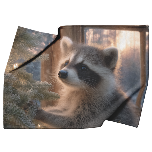 Raccoon_Cub_Decorating_Christmas_Tree_In_H_Blanket_Top_Bottom_Folds_Mockup.png