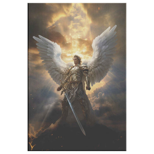 The Spiritual War Of The Heavenly Realms Canvas Art Print