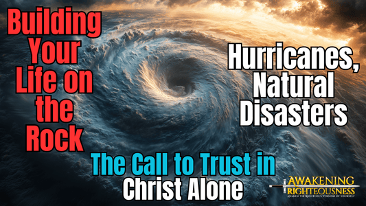 Hurrican Milton: Building Your Life on the Rock: Hurricanes, Natural Disasters, and the Call to Trust in Christ Alone - Awakening Righteousness