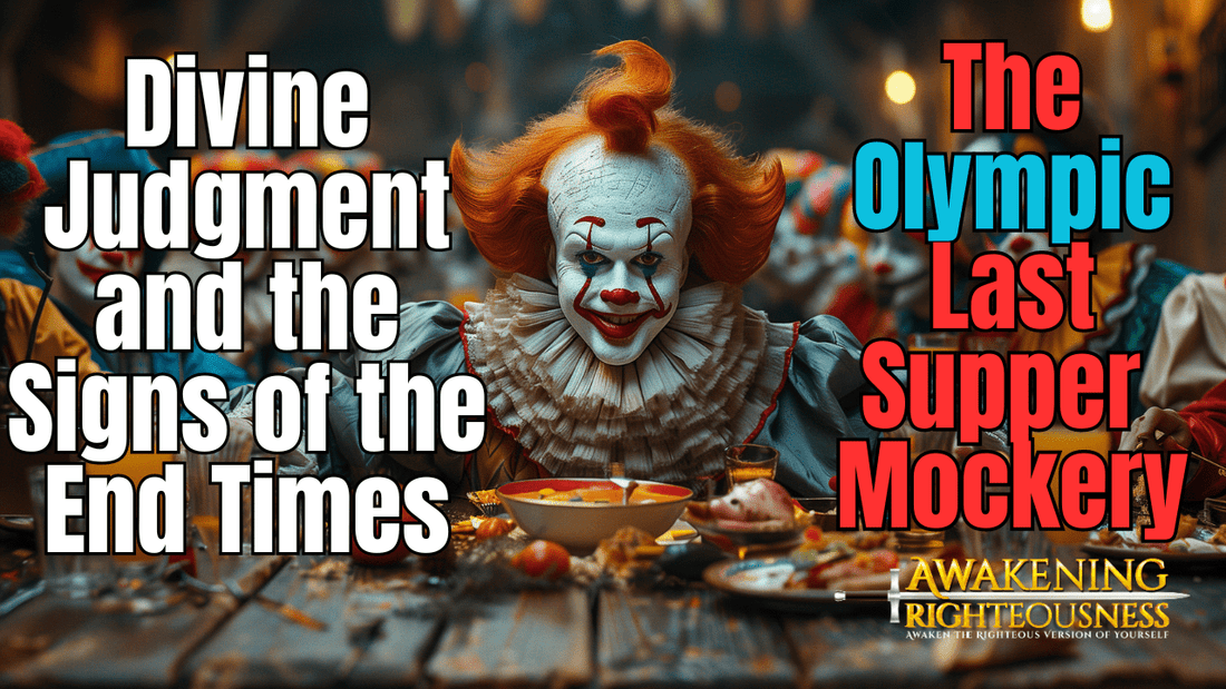 The Last Supper Mockery: Divine Judgment and the Signs of the End Times - Awakening Righteousness