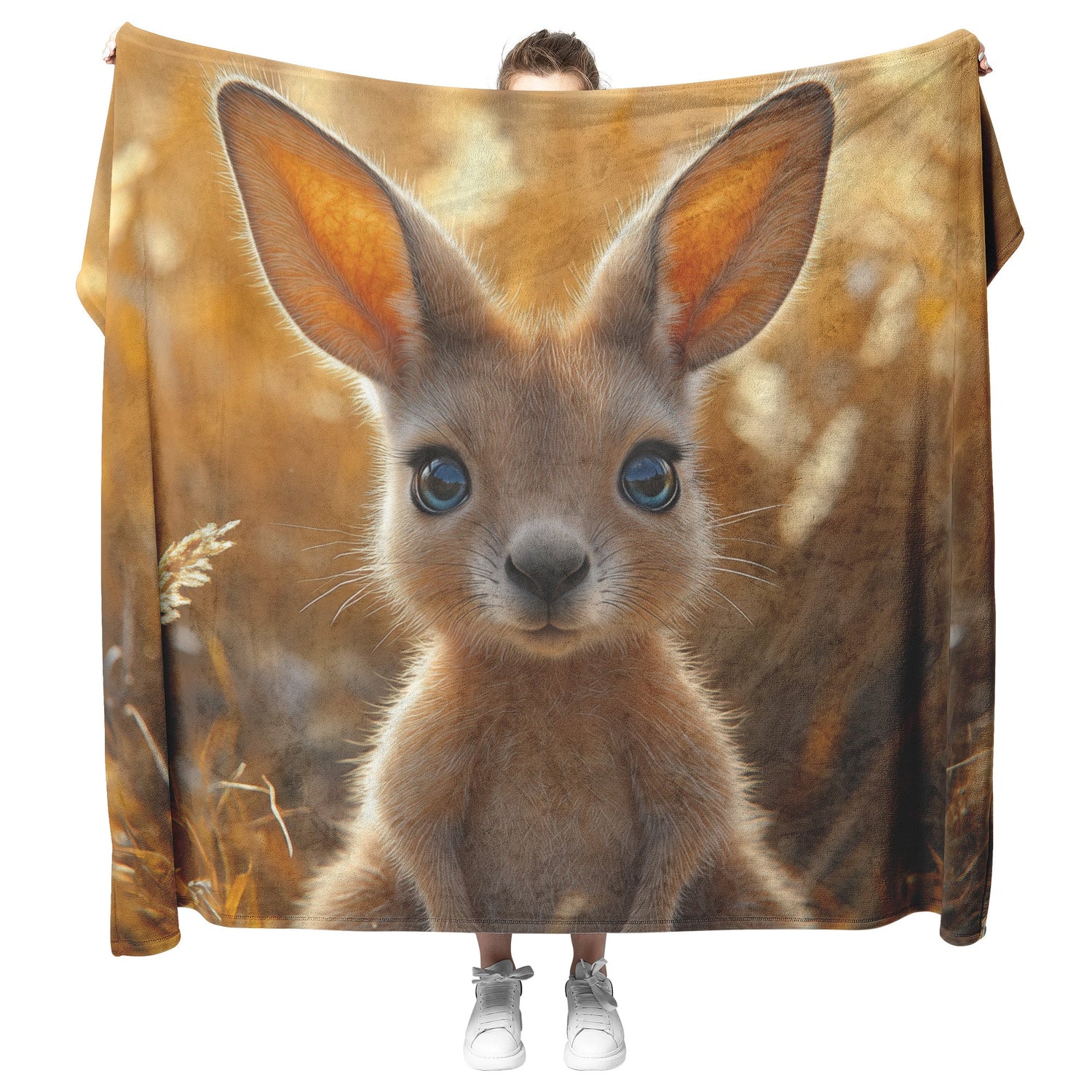 🦘 Kangaroo Sherpa Fleece Blanket Collection | Awakening Righteousness