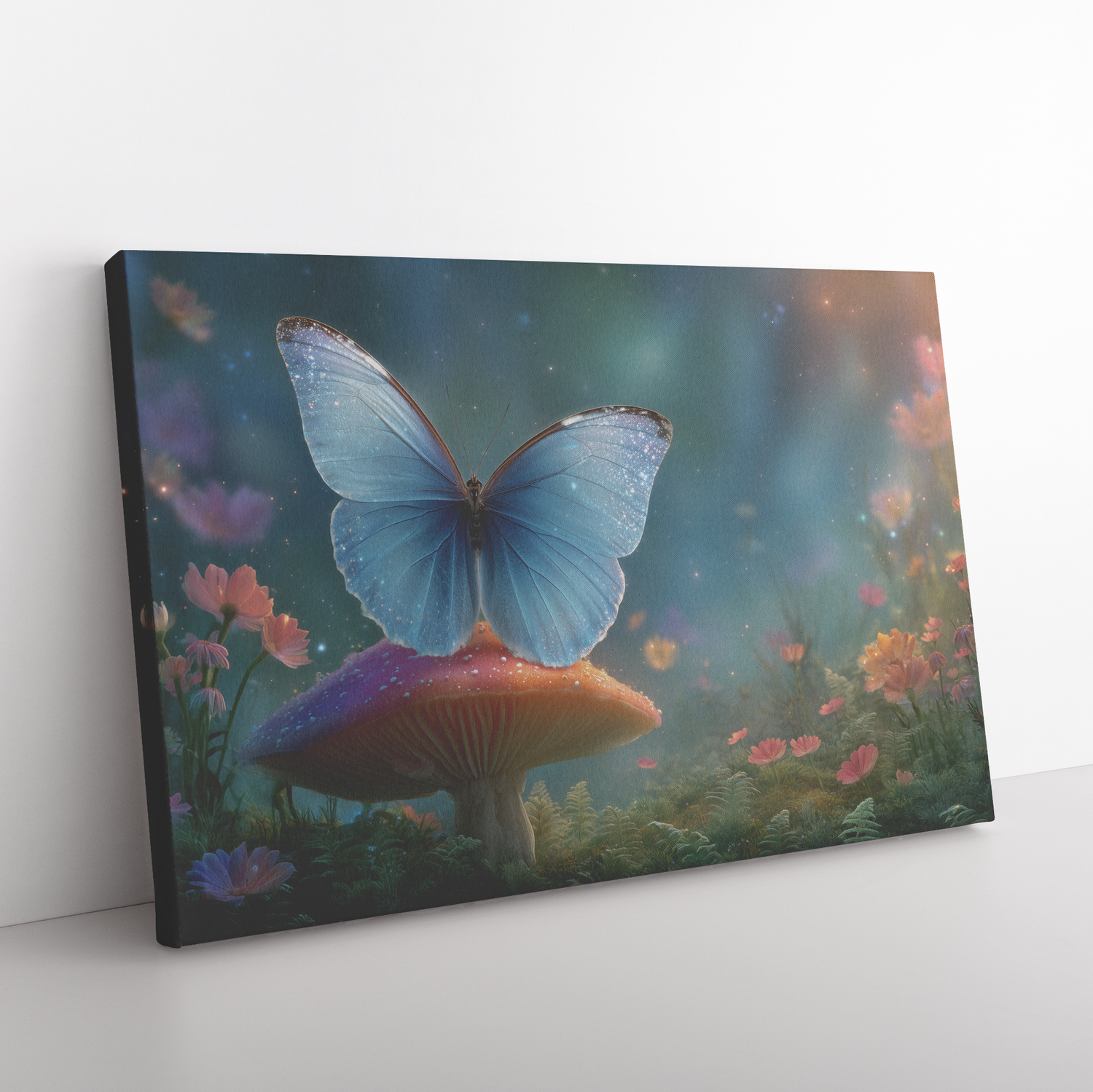 🍄 Fantasy Mushroom Canvas Wall Art Collection | Awakening Righteousness