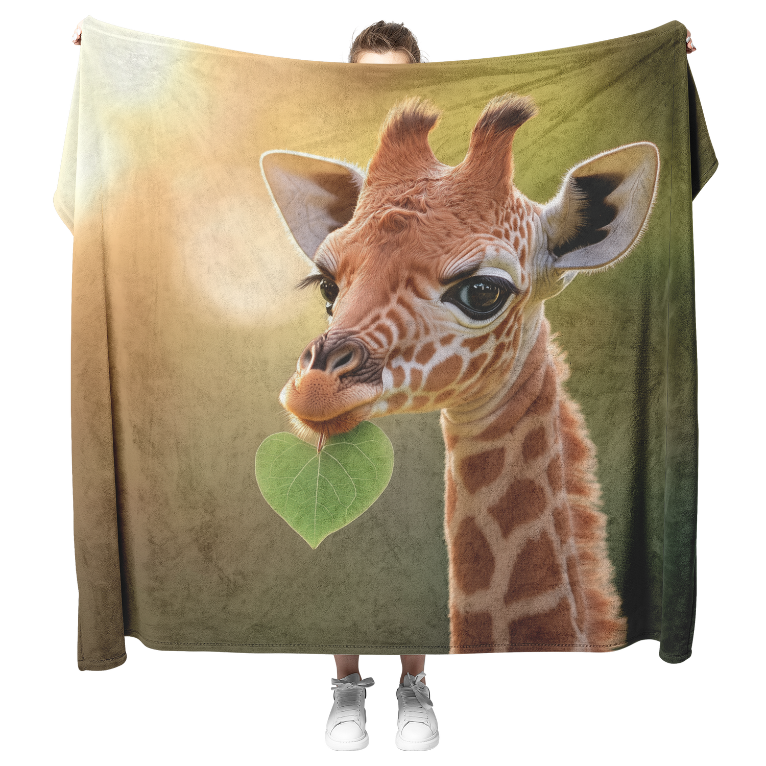 🦒 Giraffe Sherpa Fleece Blanket Collection | Awakening Righteousness
