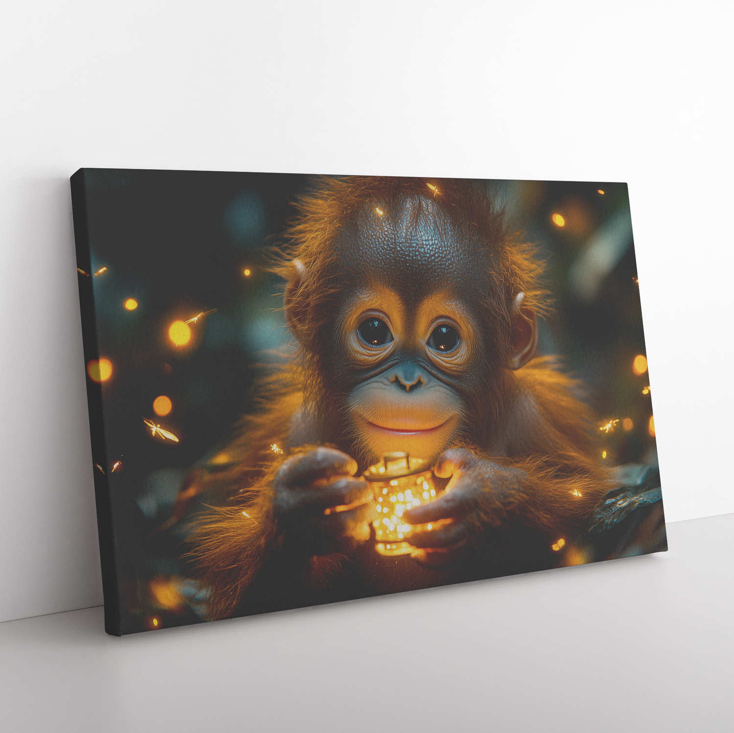🦧 Orangutan Monkey Canvas Wall Art Collection | Awakening Righteousness