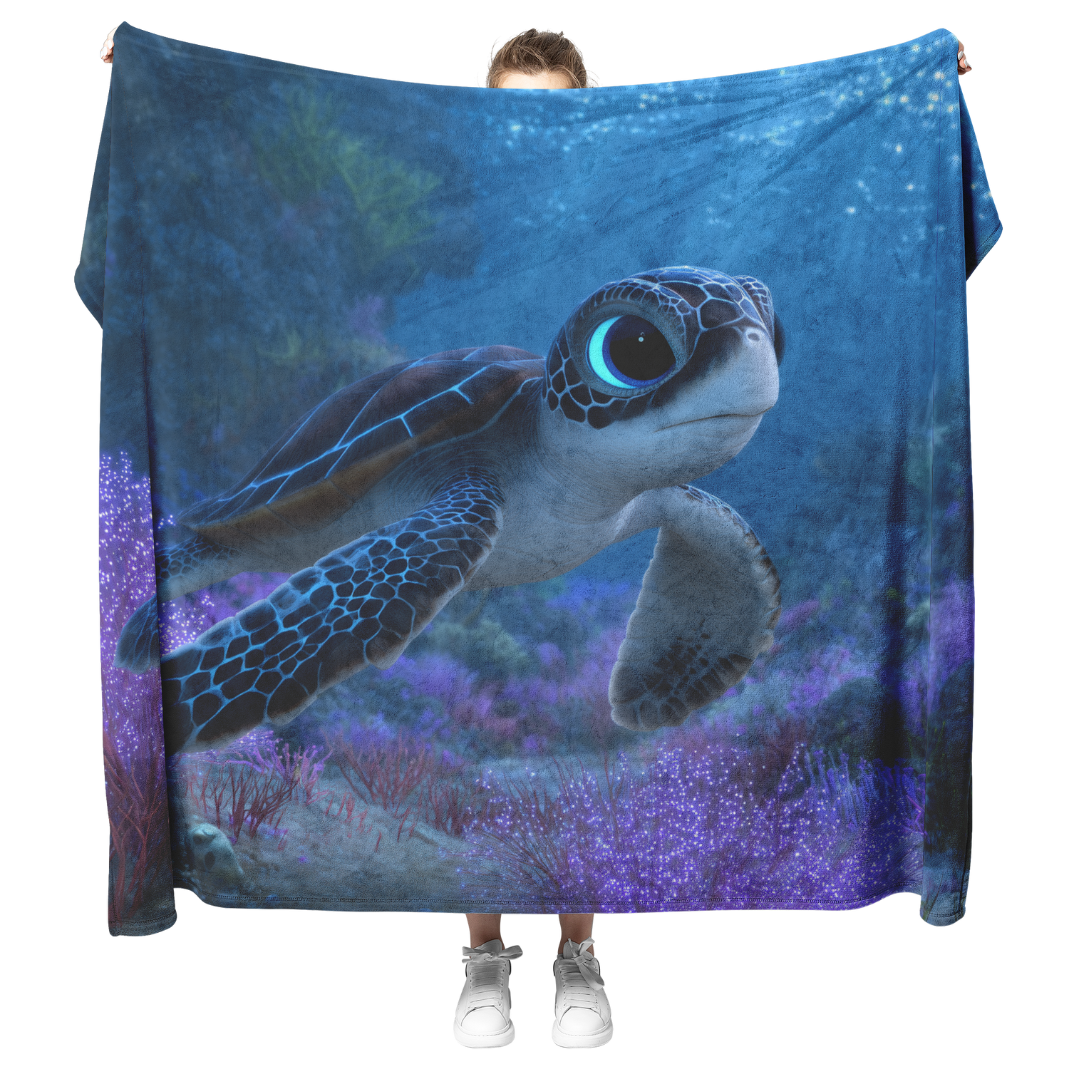 Turtle Sherpa Fleece Blanket Collection - Awakening Righteousness