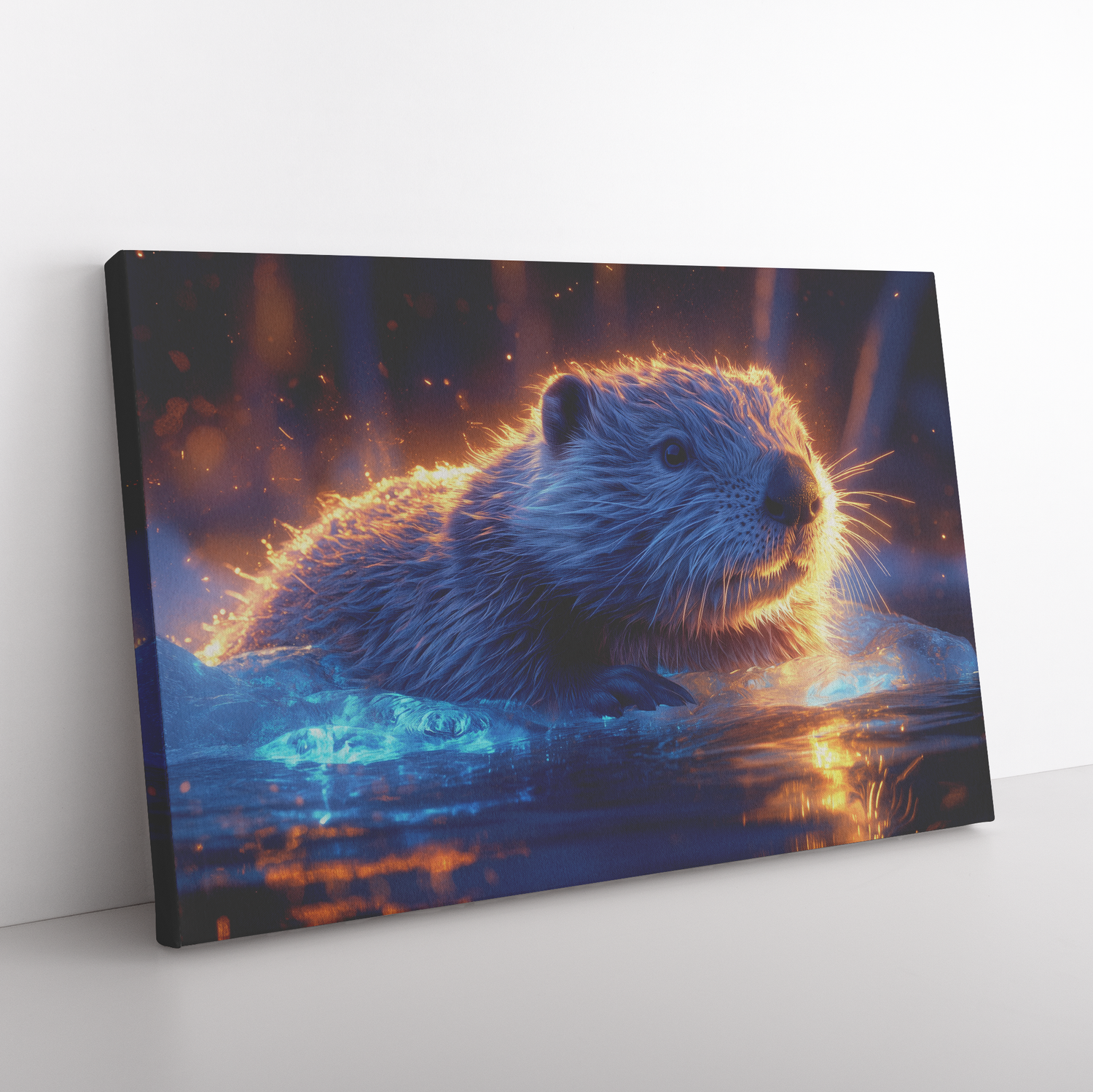 Beaver Canvas Wall Art Collection | Awakening Righteousness