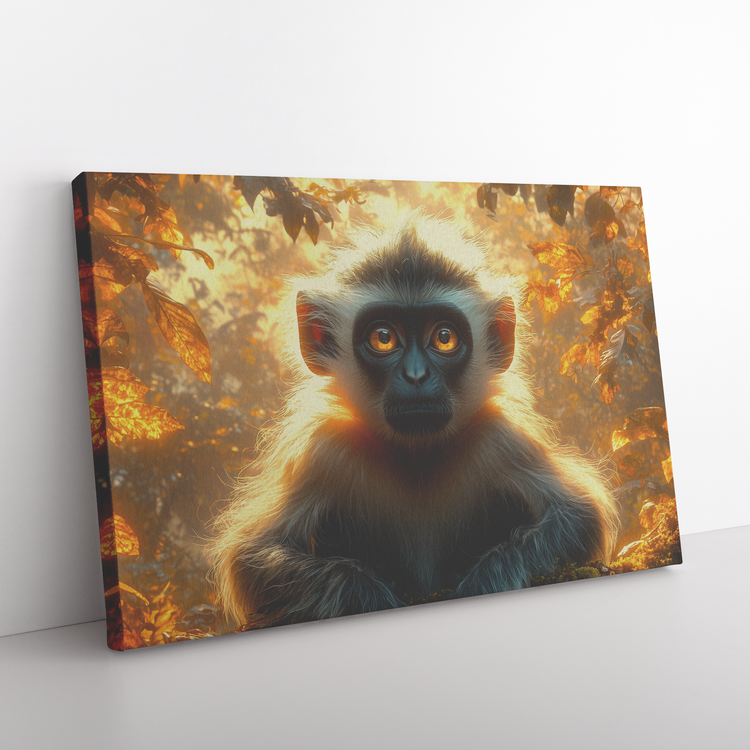 🐒 Colobus Monkey Canvas Wall Art Collection | Awakening Righteousness