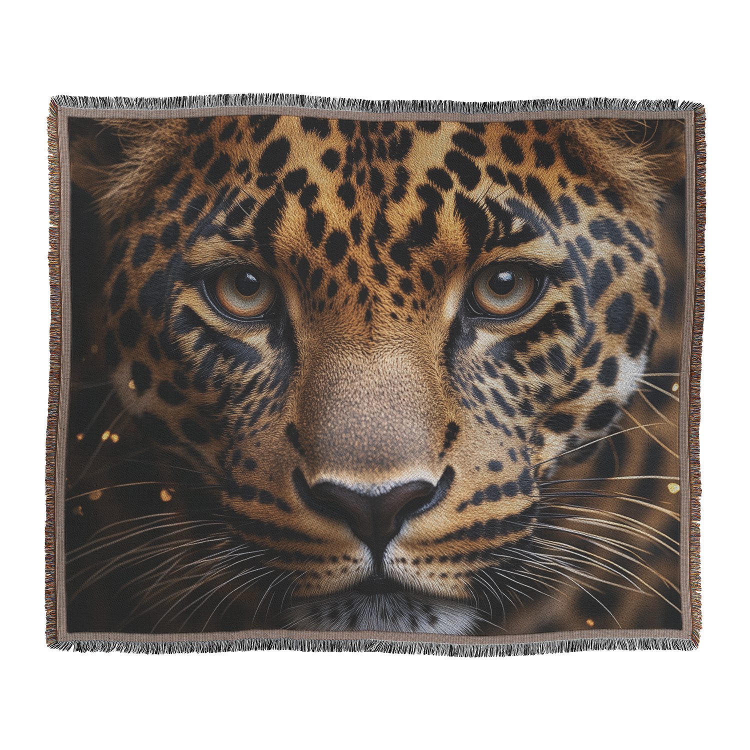 🐆 Leopard Woven Throw Blanket Collection | Awakening Righteousness