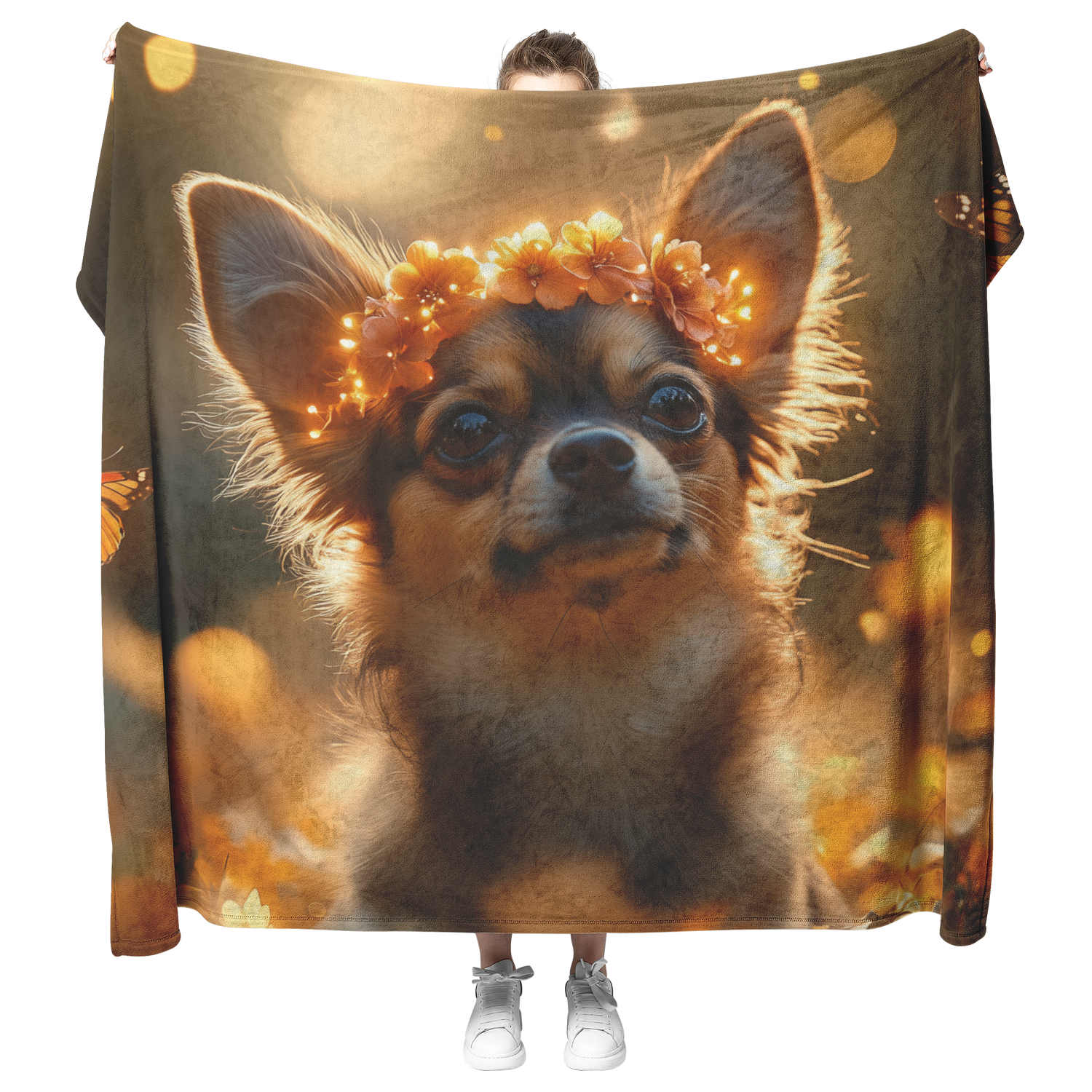 🐾 Chihuahua Dog Sherpa Fleece Blanket Collection | Awakening Righteousness