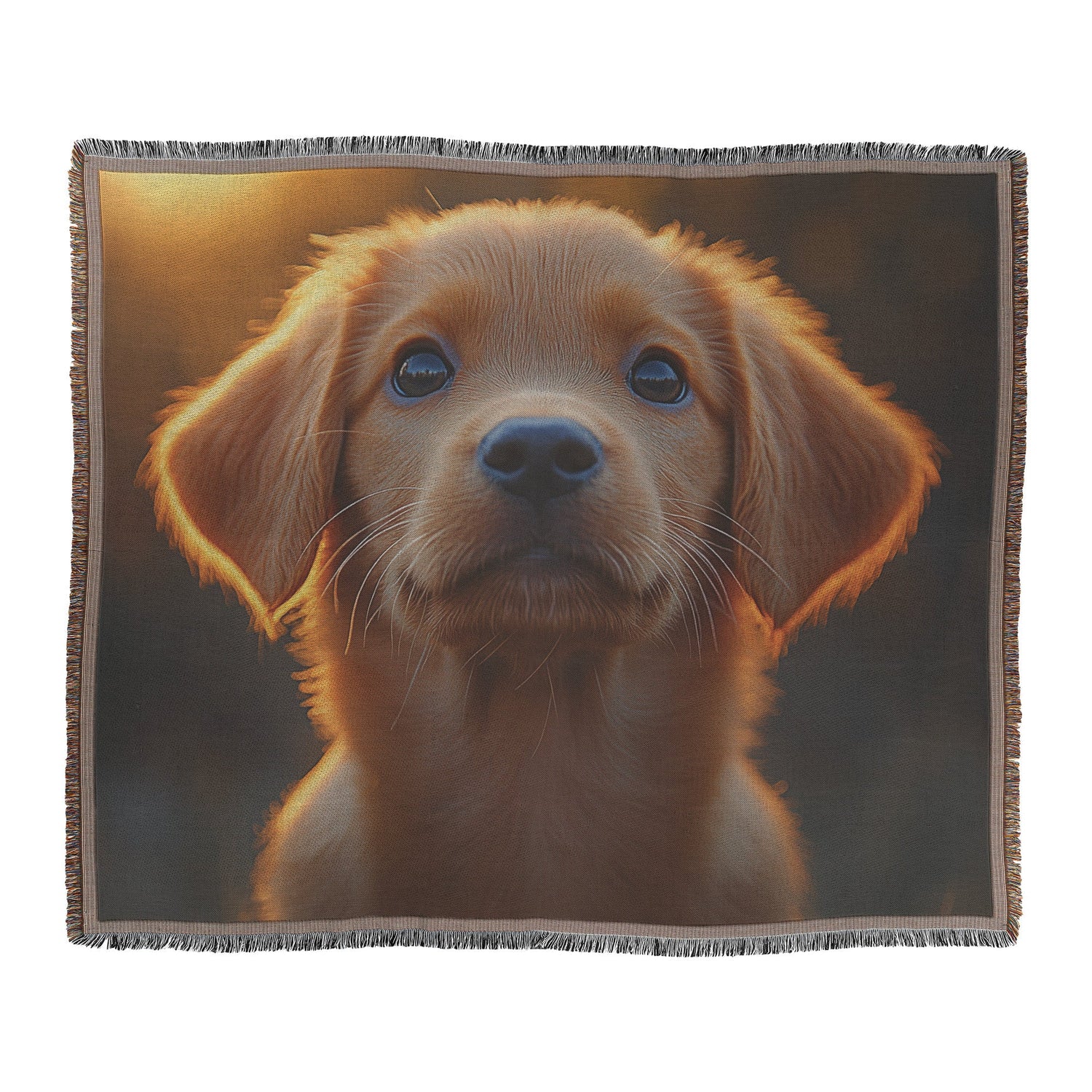 🐕 Dog Woven Throw Blanket Collection | Awakening Righteousness