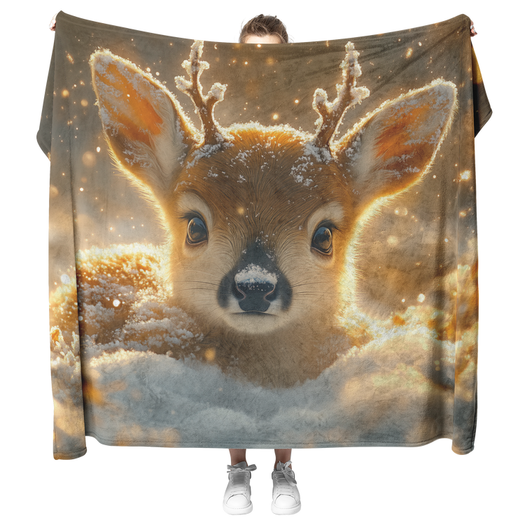 🦌 Reindeer Sherpa Fleece Blanket Collection | Awakening Righteousness