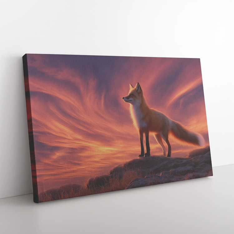 🦊 Fox Canvas Wall Art Collection | Awakening Righteousness