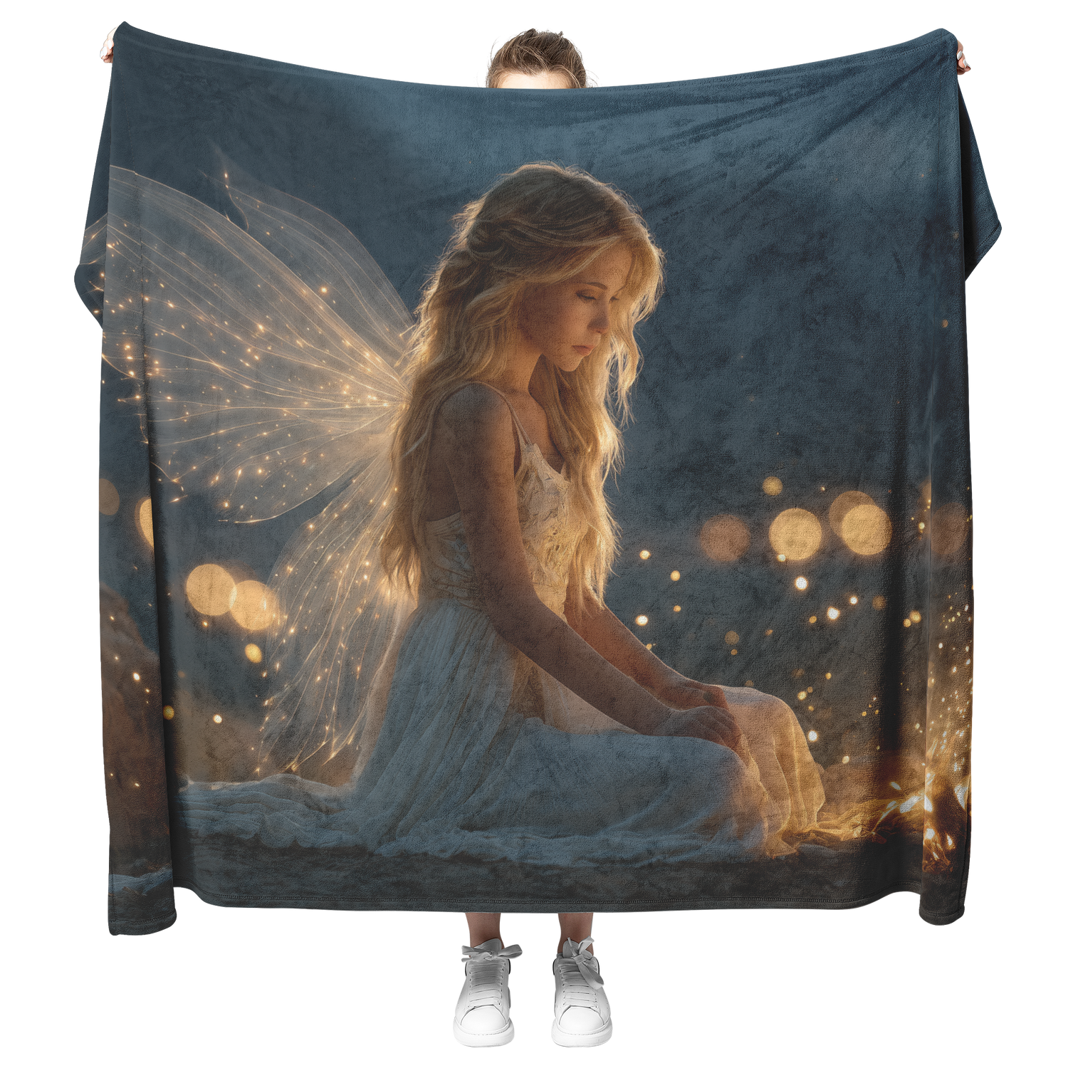 🧚 Fairy Gardens Sherpa Fleece Blanket Collection | Awakening Righteousness