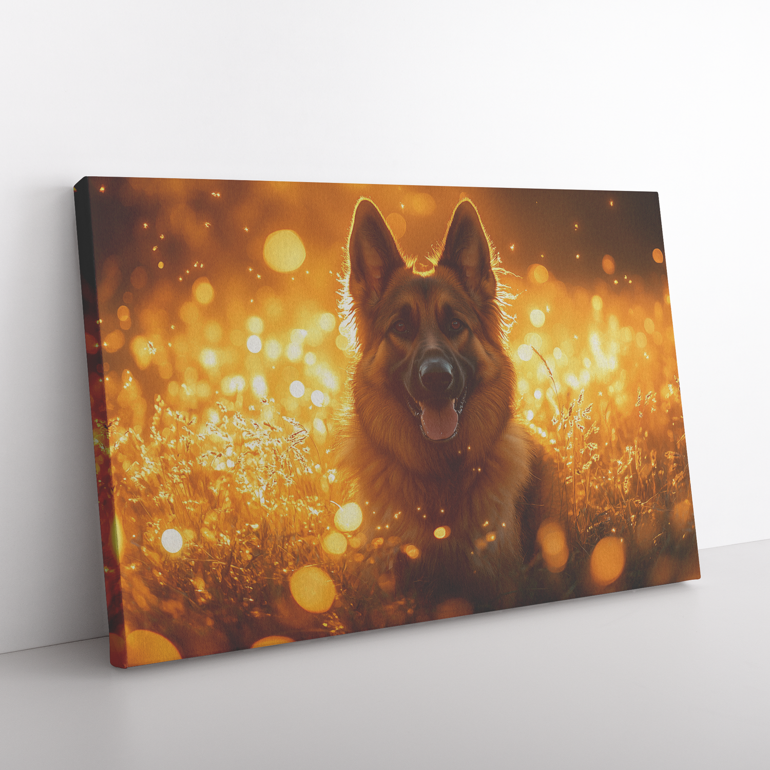 🐕 German Shepherd Dog Canvas Wall Art Collection | Awakening Righteousness