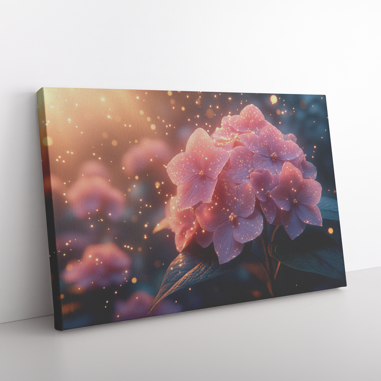 🌸 Hydrangea Canvas Wall Art Collection | Awakening Righteousness
