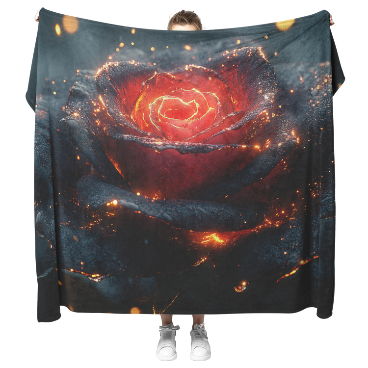 🌸 Flowers Sherpa Fleece Blanket Collection | Awakening Righteousness