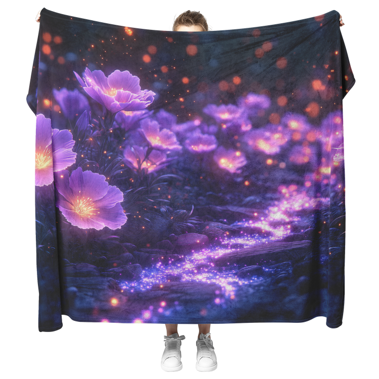🌲 Enchanted Forest Dreams Sherpa Fleece Blanket Collection | Awakening Righteousness