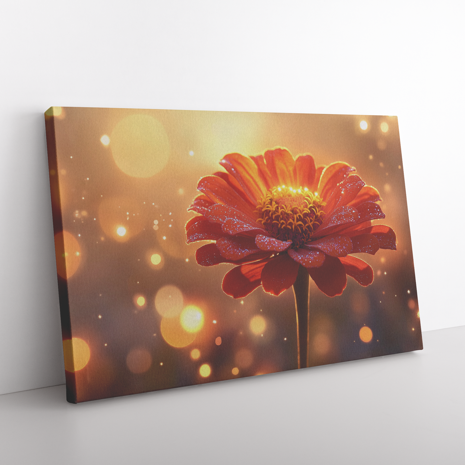 🌺 Zinnia Canvas Wall Art Collection | Awakening Righteousness