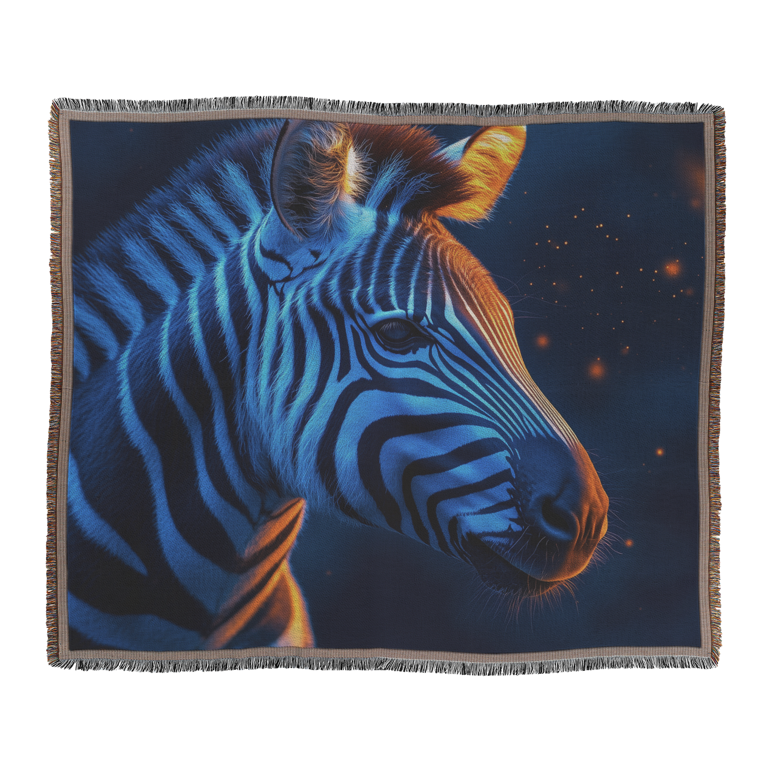 🦓 Zebra Woven Throw Blanket Collection | Awakening Righteousness