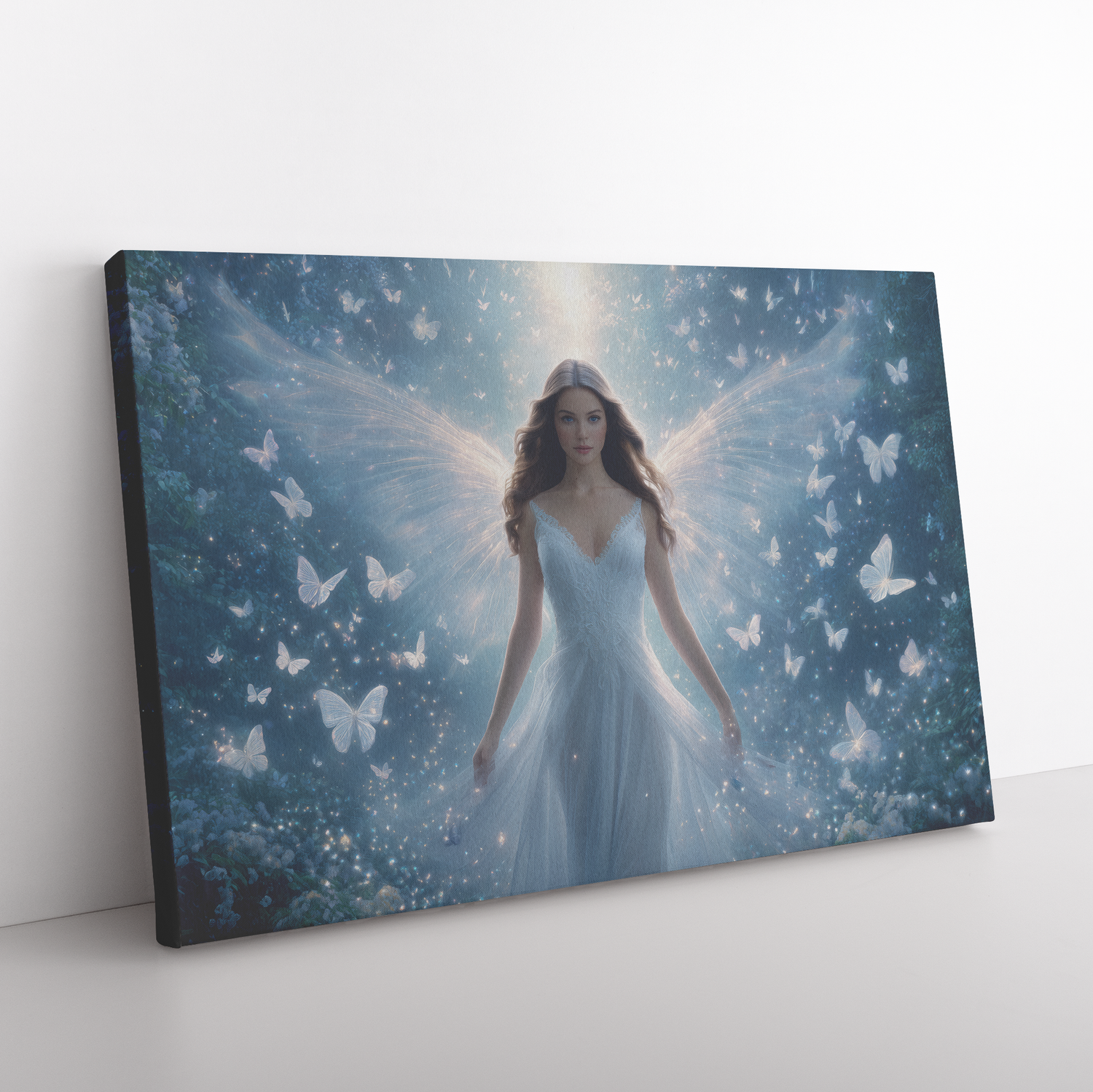 😇 Heavenly Angel Christian Canvas Wall Art Collection | Awakening Righteousness