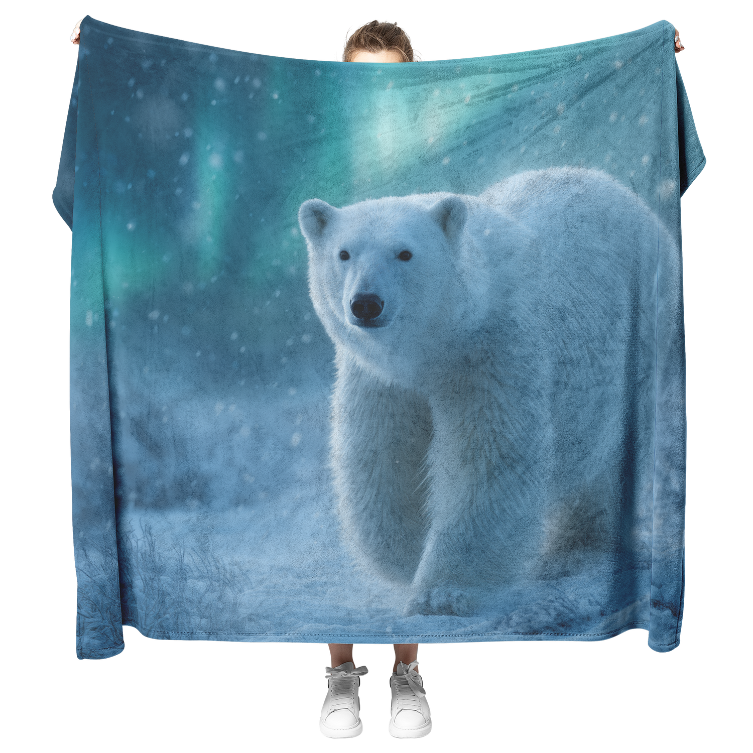 🐻‍❄️ Polar Bear Sherpa Fleece Blanket Collection | Awakening Righteousness