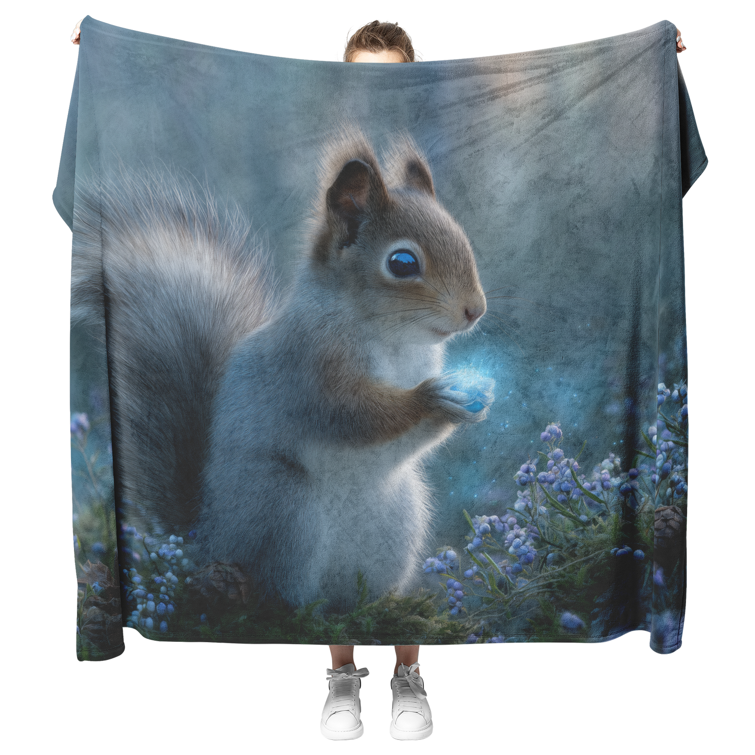 🐿️ Squirrel & Chipmunk Sherpa Fleece Blanket Collection | Awakening Righteousness