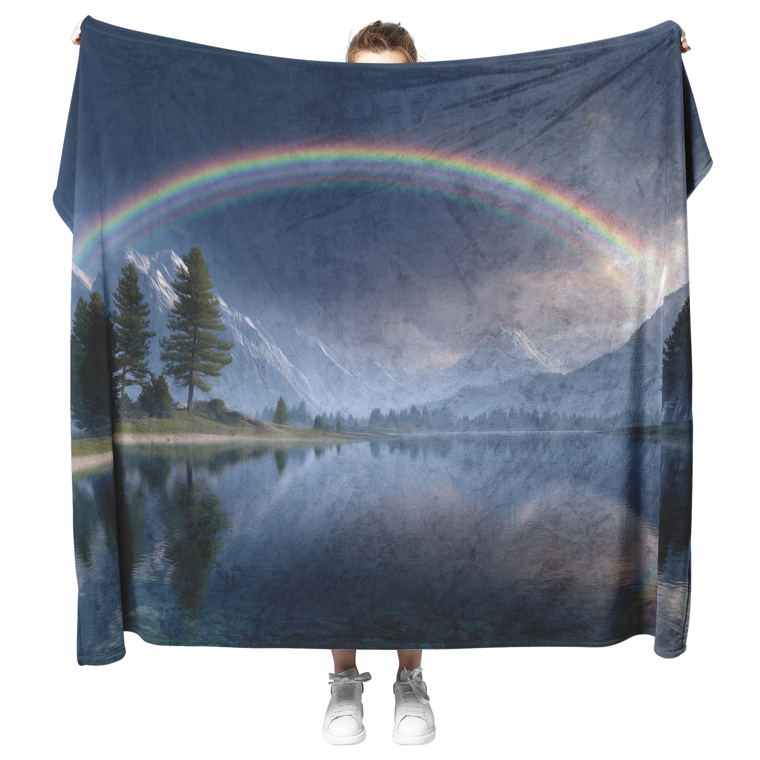 🌄 Natural Scenery Sherpa Fleece Blanket Collection | Awakening Righteousness