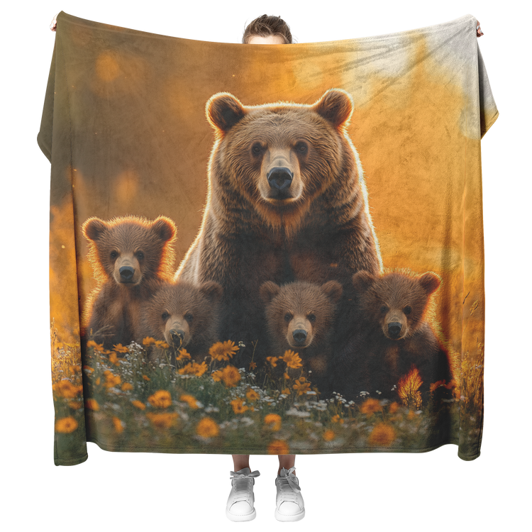 🐻 Bears Sherpa Fleece Blanket Collection | Awakening Righteousness