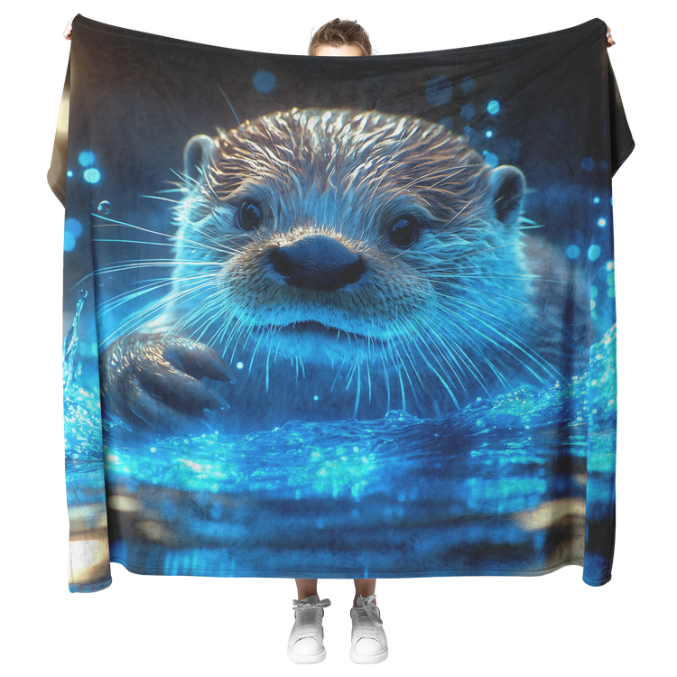 🦦 Otter Sherpa Fleece Blanket Collection | Awakening Righteousness
