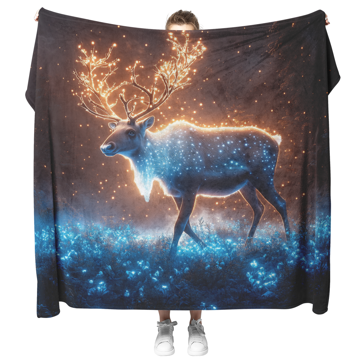 🦌 Caribou Sherpa Fleece Blanket Collection | Awakening Righteousness