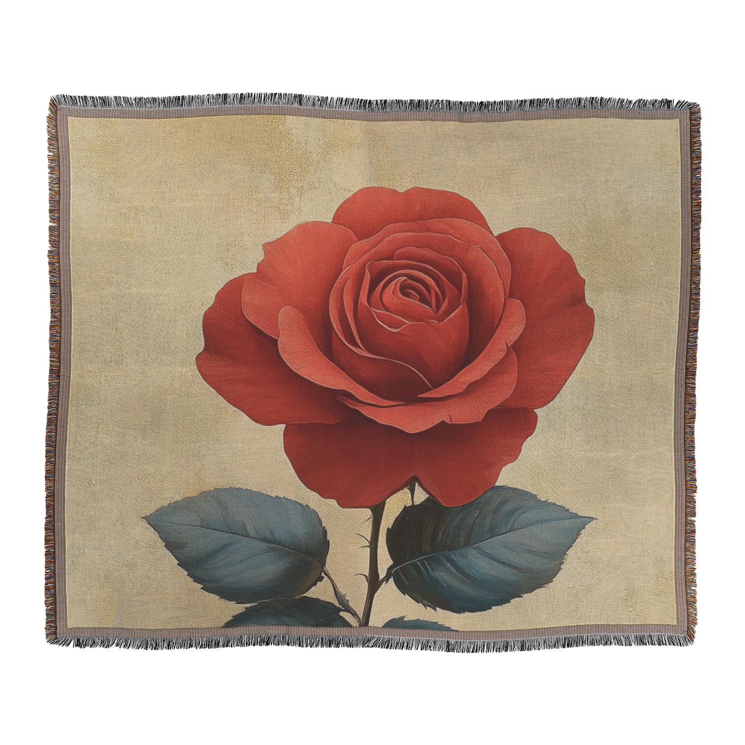 🌹 Rose Woven Throw Blanket Collection | Awakening Righteousness