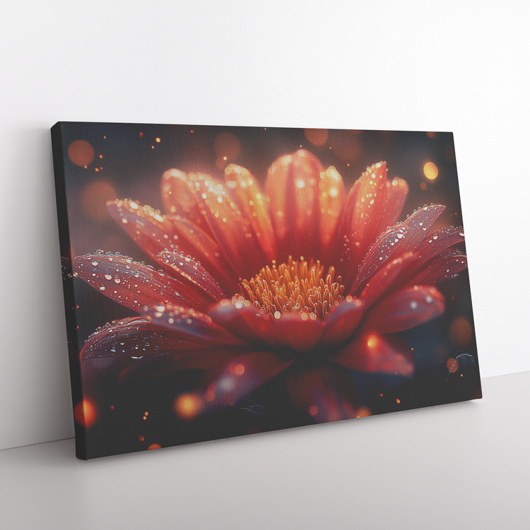 🌼 Chrysanthemum Canvas Wall Art Collection | Awakening Righteousness