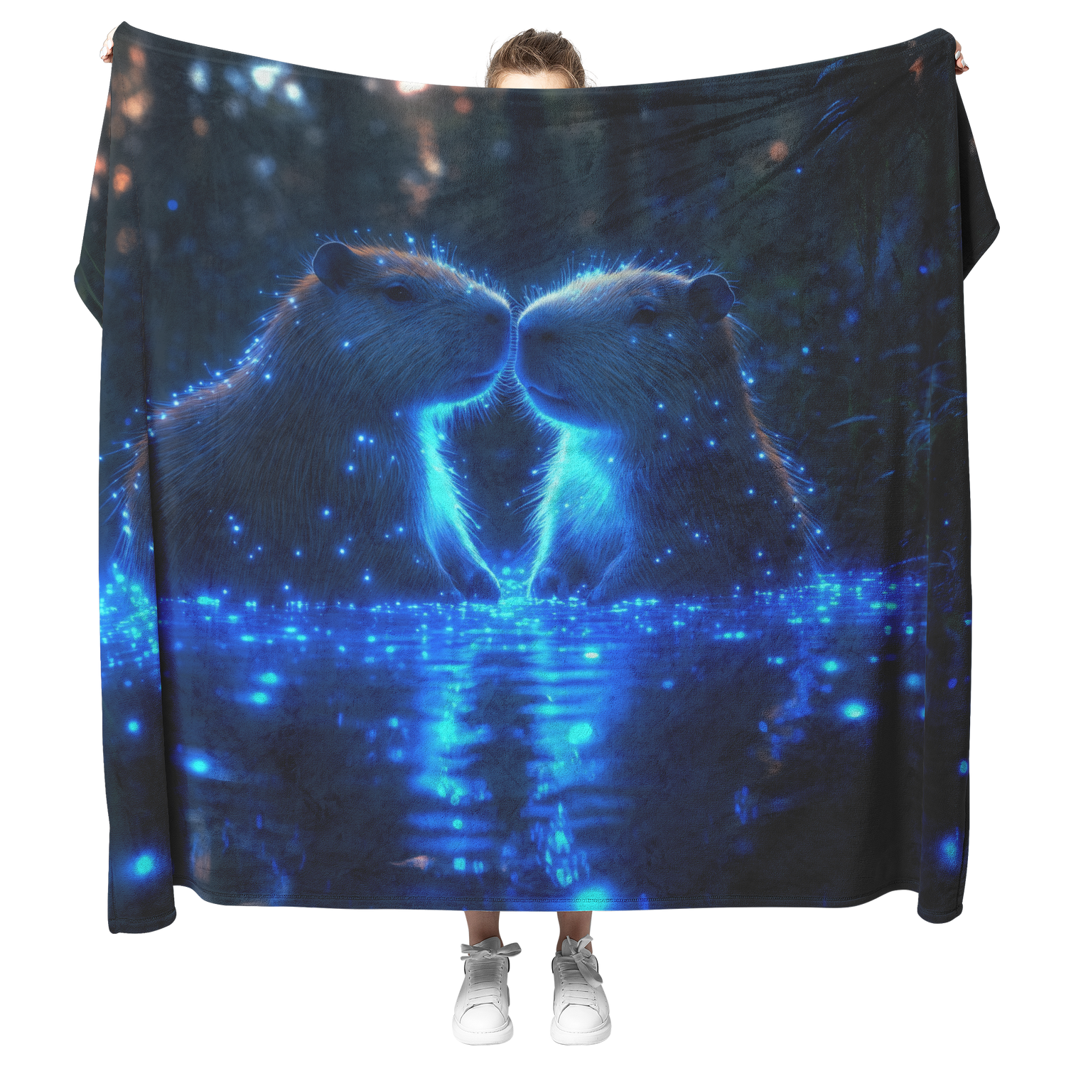 🐾 Capybara Sherpa Fleece Blanket Collection | Awakening Righteousness