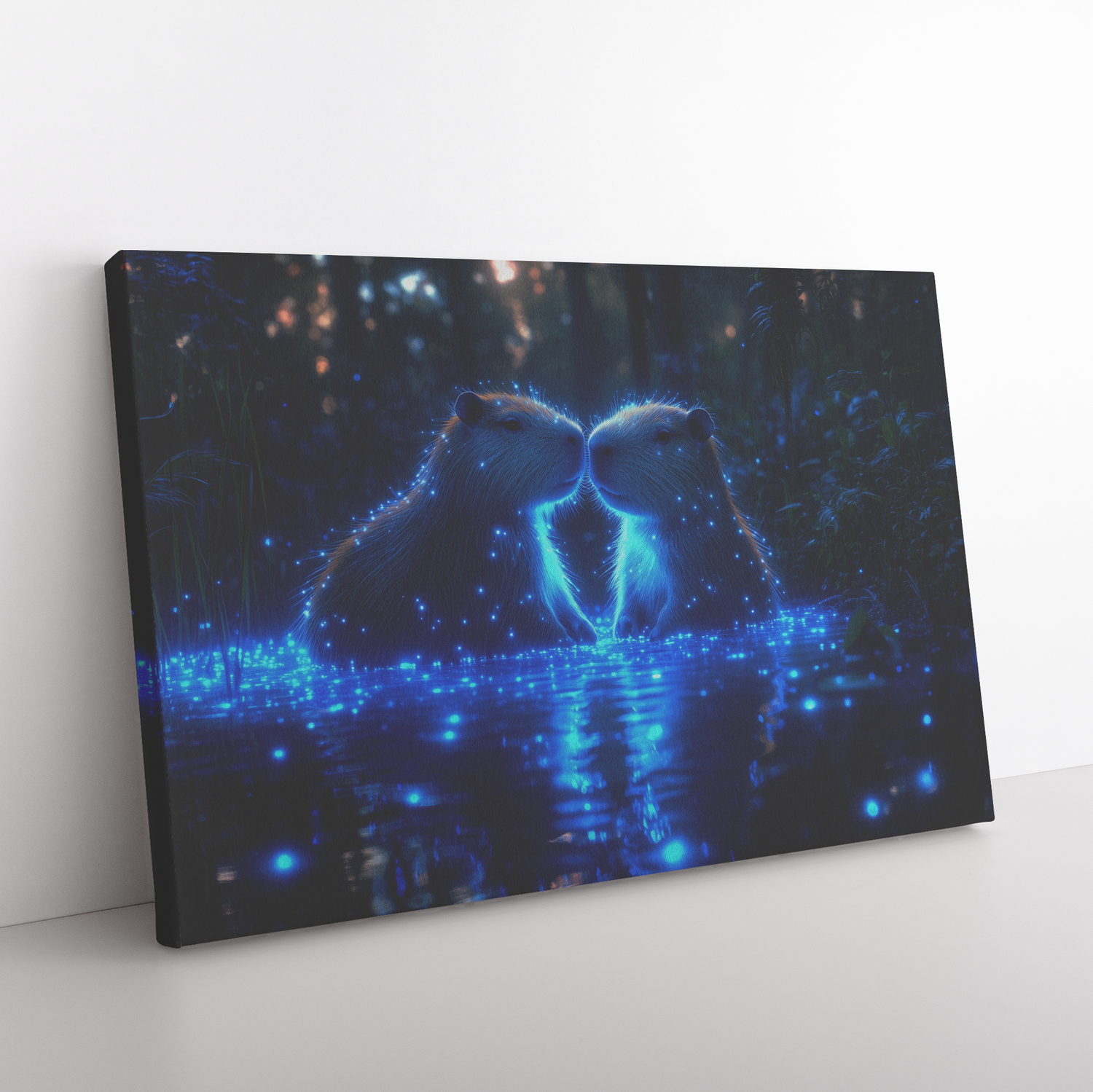 🐾 Capybara Canvas Wall Art Collection | Awakening Righteousness