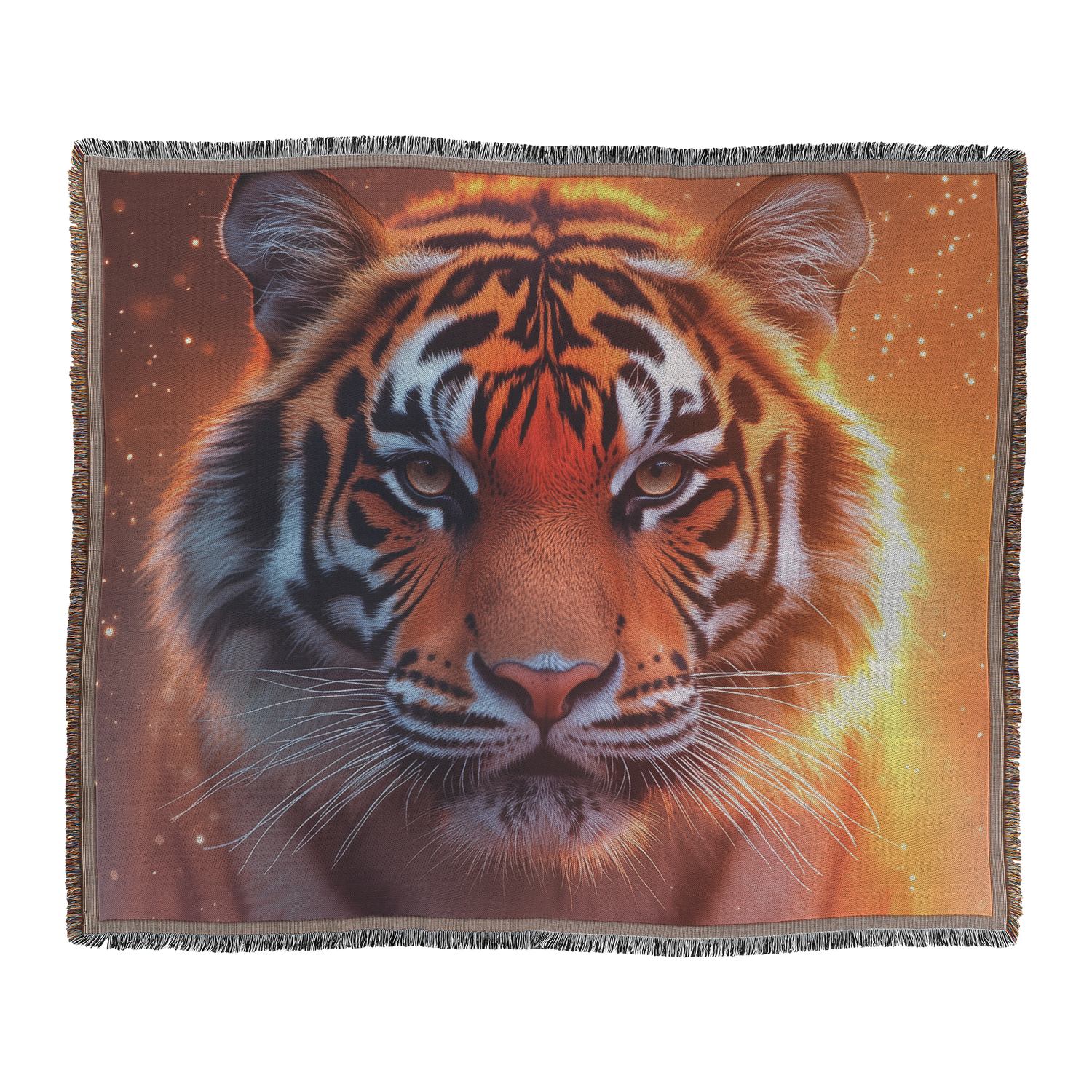 🐅 Tiger Woven Throw Blanket Collection | Awakening Righteousness