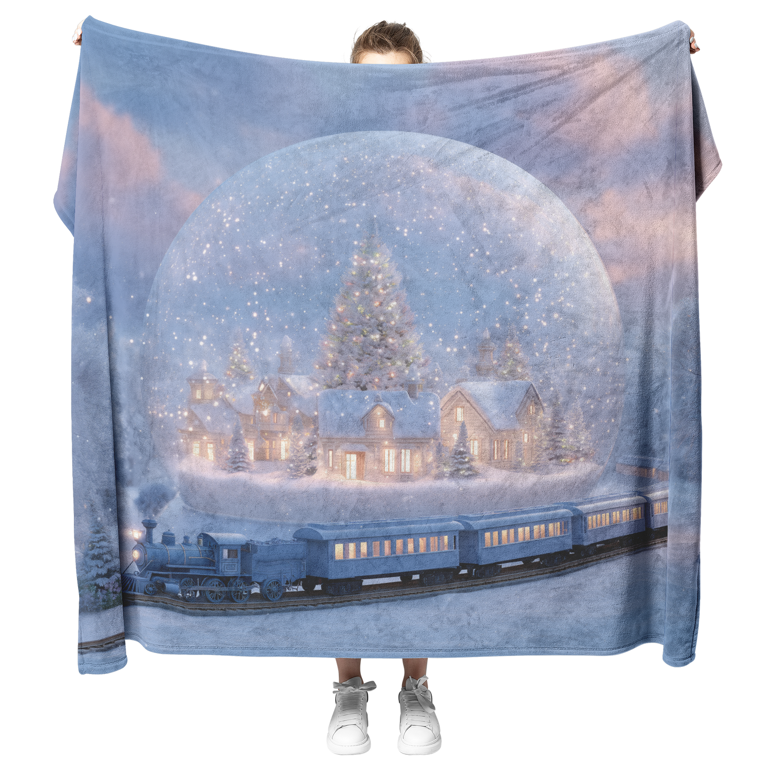 🚂 Trains Sherpa Fleece Blanket Collection | Awakening Righteousness