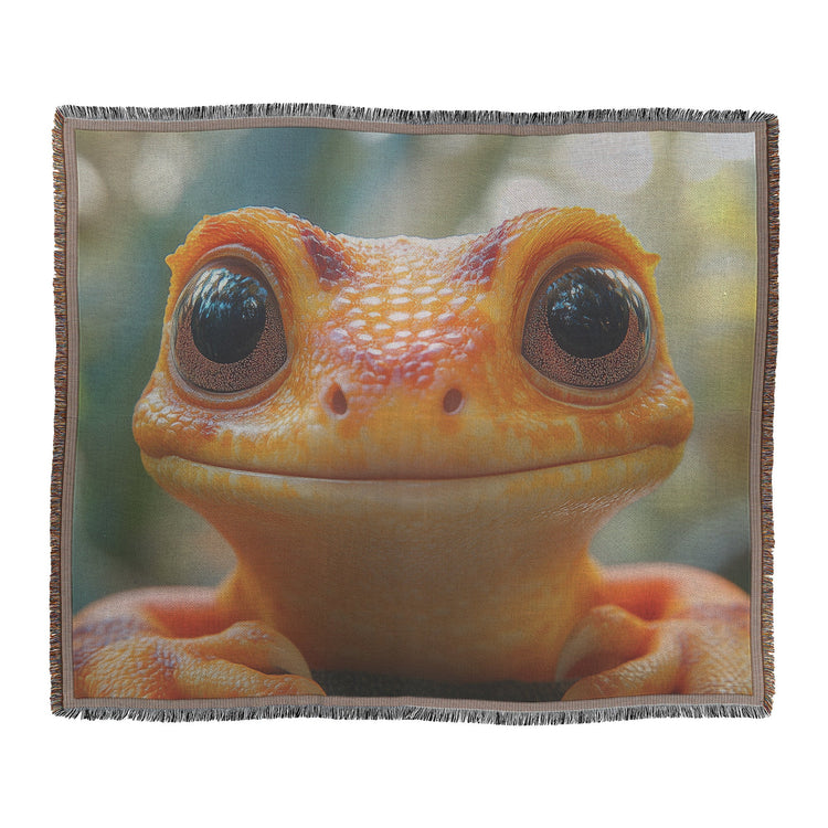 🐸 Frog Woven Throw Blanket Collection | Awakening Righteousness