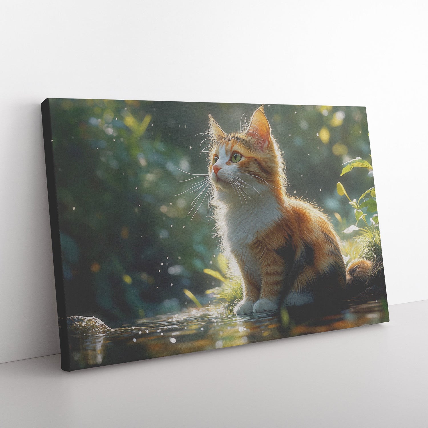 🐱 Calico Cat Canvas Wall Art Collection | Awakening Righteousness