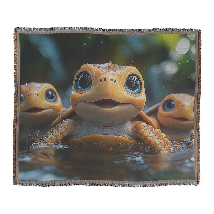 Cute Animal Woven Throw Blanket Collection - Awakening Righteousness