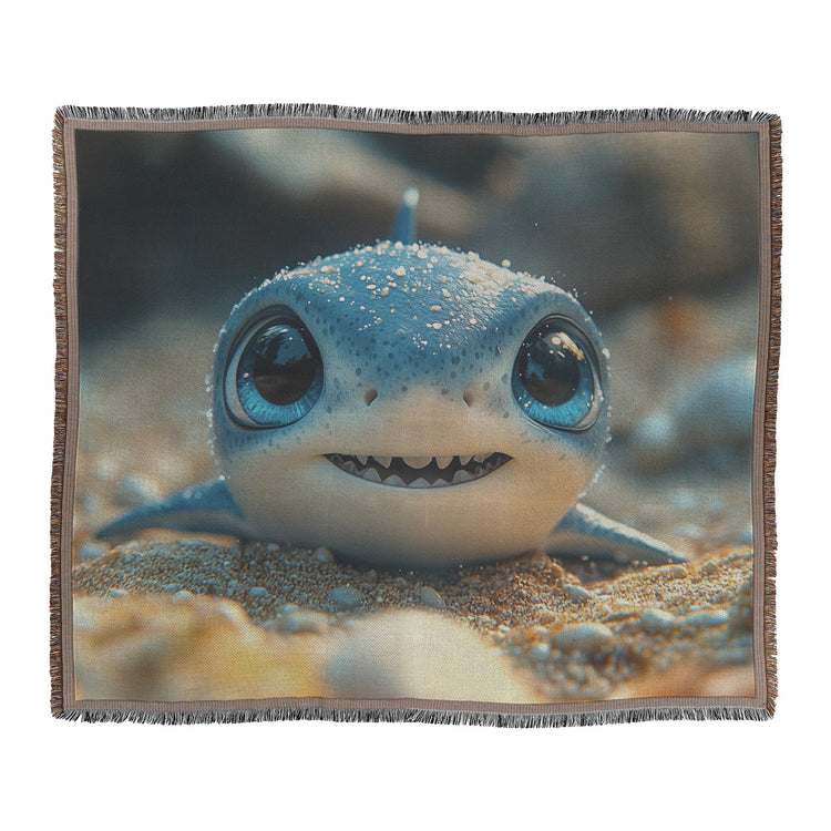 🦈 Shark Woven Throw Blanket Collection | Awakening Righteousness