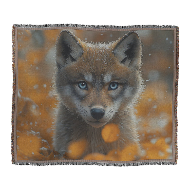 🐺 Wolf Woven Throw Blanket Collection | Awakening Righteousness