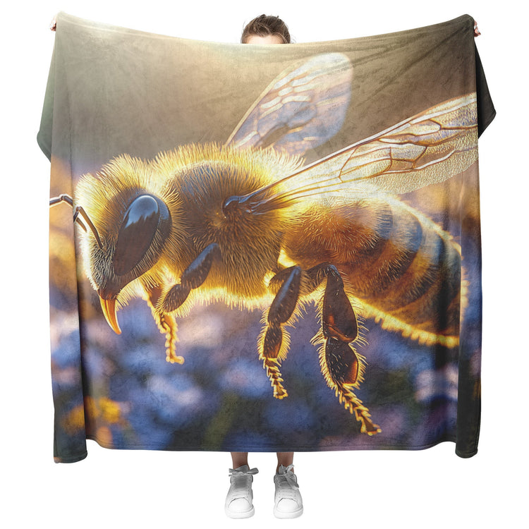 🐝 Bee Sherpa Fleece Blanket Collection | Awakening Righteousness