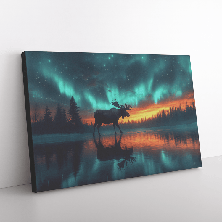 🦌 Elk & Moose Canvas Wall Art Collection | Awakening Righteousness